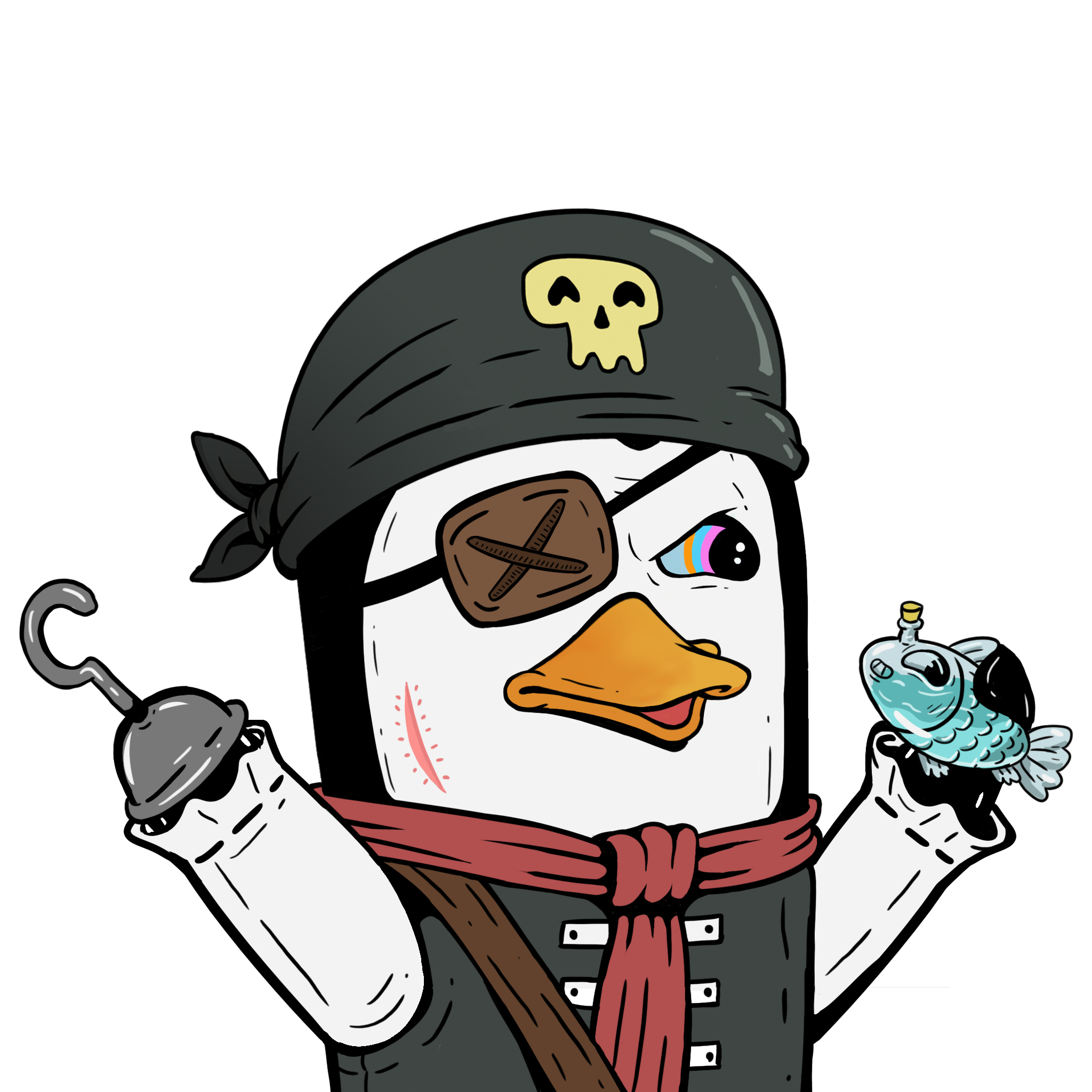 Pesky Pirate Penguin